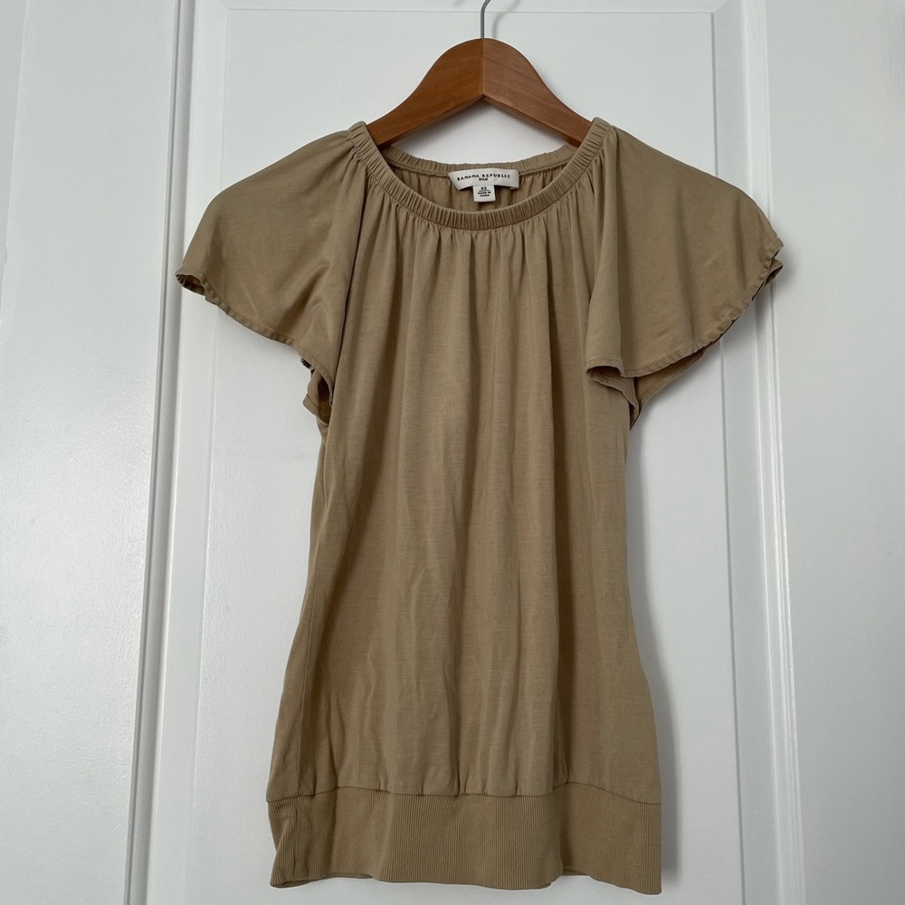 Banana republic silk blouse